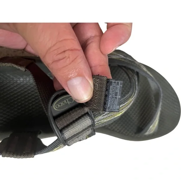 Chaco Z/1 Men's Spring summer Classic Sandals US 7 Hiking Water Green Shoes - Picture 7 of 8